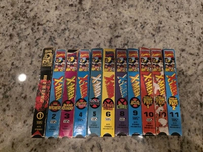 Marvel X-Men Animated Series 1993-1994 VHS Collection - Image 1 of 4