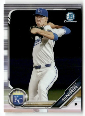 2019 Bowman #BCP-110 Brady Singer Chrome Prospects - Image 1 of 2