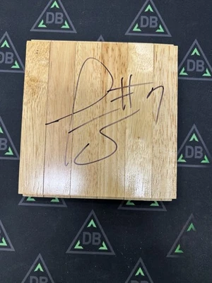 Jermaine O'Neal Autographed Floorboard - Image 1 of 2