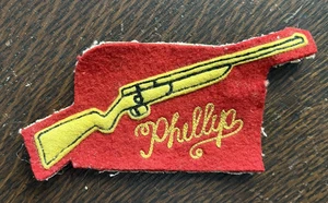 Vintage Rifle Shooting Patch For Phillip 1940s-1960s - Picture 1 of 9