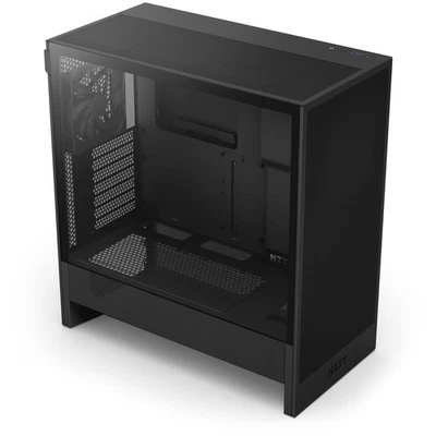 NZXT H5 Flow Mid-Tower-Gehäuse, Schwarz - Bild 1 von 4