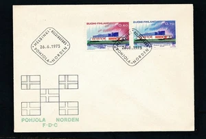 D460746 Finland FDC Buildings Architecture Norden Issue 1973 - Picture 1 of 1