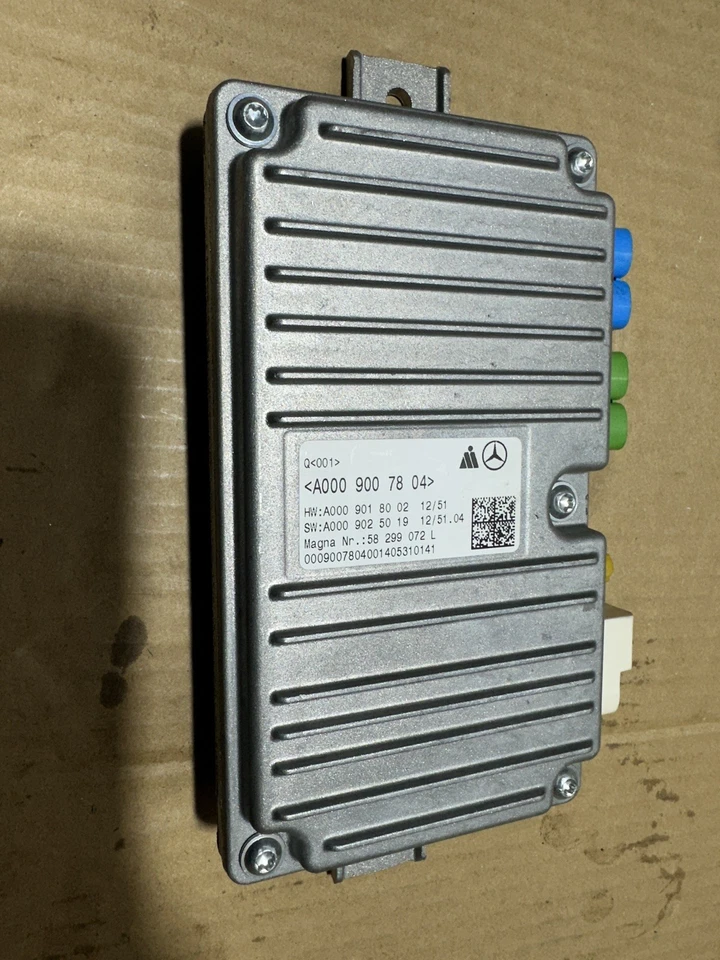 13-16 MERCEDES GL350 X166 MÓDULO DE CONTROLE DE VISÃO SURROUND 0009007804 - Imagem 1 de 4