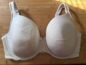 Cacique Lightly Lined Full Coverage Bra White 40F - Picture 1 of 6