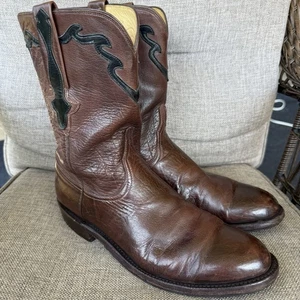 Lucchese ‘Classics’ Handmade Men’s Boots Florence Buffalo Roper Size 10 L3555.R9 - Picture 1 of 23