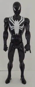 L@@K Spiderman Black Suit 12" Hasbro Titan Hero Marvel Avengers Action Figure - Picture 1 of 2