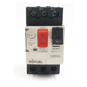 Motor circuit breaker GV2ME04 0.4-0.63A Manual Starter and Protector push button - Picture 1 of 6