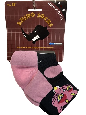 Calcetines Rhino The SS Ciclismo Rosa Calcetines - Adultos Talla L Hecho en Italia Nuevos Foto 1 de 4