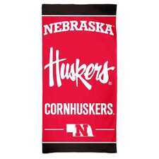 Nebraska Cornhuskers Towel 30x60 Beach Style