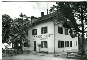 Cartolina Italia Collalbo Klobenstein Albergo Stazione Gasthaus Gasthof Kaiserau - Foto 1 di 3