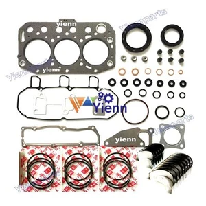 3TNM72-GG 3TNM72 Overhaul Re-ring Kit Fit For Yanmar Engine VIO17 Excavator Set - Picture 1 of 4