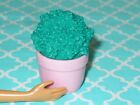 Mattel Barbie Doll Accessory Dream House POTTED GREEN PLANT Living Room Diorama