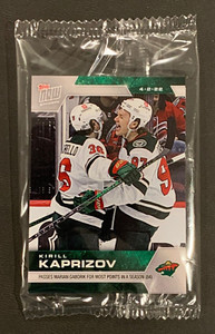 2021/22 Topps NOW NHL Stickers #372 | KIRILL KAPRIZOV | Minnesota Wild; 5-pack