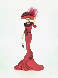 Red At Heart Thomas Kinkade Passion for Red Figurine 2008 Hamilton 4820A - Picture 1 of 6