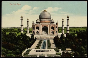 Taj Mahal Agra Indien Postkarte - Bild 1 von 2