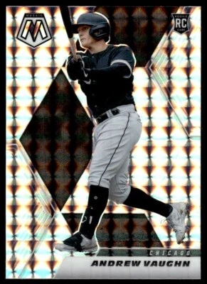 2021 Panini Mosaic HOLO Andrew Vaughn Rookie Chicago White Sox #283 R51 - Image 1 of 2