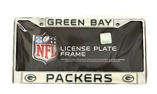Caseys Distributing 9474609961 Green Bay Packers Chrome License Plate Frame