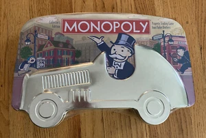 Parker Bros Boardgame Monopoly Collector's Ed. Embossed Car Tin Box 2001 - Picture 1 of 4