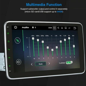 10.1" Android 10.0 Car Stereo Radio Touchscreen GPS Navi For Ford F150 BT WiFi - Picture 1 of 8