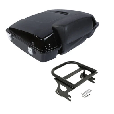 Soporte de montaje de respaldo de maletero Razor apto para Harley Touring Road Glide 97-2008 Foto 1 de 4