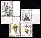 Ukraina 1994 Mi. 111-114 MNH 100% Madonna, Kwiaty, Mnich Agapit...