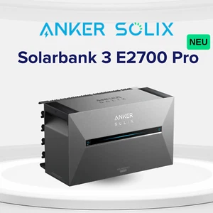Anker SOLlX Solarbank 3 E2700 Pro Speicher 2,68kWh für Balkonkraftwerke - Bild 1 von 12