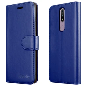 For Nokia 2.4 Phone Case Leather Wallet Book Flip Folio Stand View Cover - Picture 1 of 69