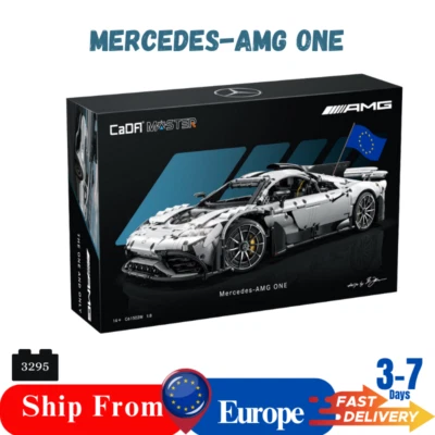 Coche de carreras CaDA Master Mercedes-AMG ONE 1:8 Technic | 3295 piezas con RC - Juguete regalo Foto 1 de 4