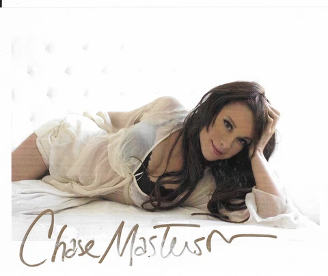 Chase Masterson STAR TREK DS9 genuine Signed Autograph 10x8 COA 34775 Cover
