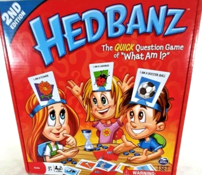 Hedbanz Game 2nd Edition The Quick Question Game of What Am I? - Image 1 of 3
