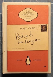 Hundert Bucheinband Jacke Postkarten in einem Karton von Penguin Books-OB-88/100Bx - Bild 1 von 5