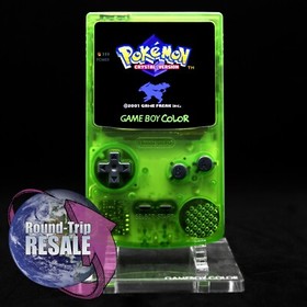 Gameboy Color *PREMIUM* OLED Screen RECHARGEABLE USB-C Battery TACTILE AMP GBC