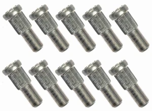 Set of 10 Wheel Lug Studs Front/Rear for Chrysler Dodge Oldsmobile Plymouth - Picture 1 of 2