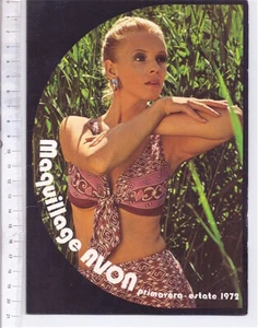 MAQUILLAGE AVON primavera / estate 1972 italy depliant - catalogo palette trucco - Foto 1 di 3