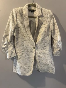 DKNY Damen Blazer Größe 8 schwarz & weiß - Bild 1 von 7