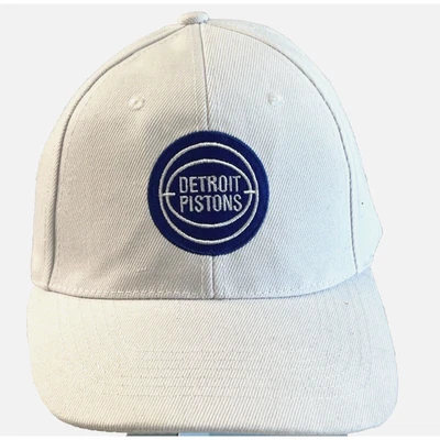 Gorra de béisbol ajustable NBA Detroit Pistons SGA blanca y azul ¡Envío rápido! Foto 1 de 4