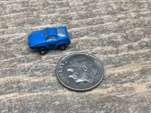 Micro Machines Ultrasmall Insiders Mini blue mazda rx-7 Convertible Galoob 7A - Picture 1 of 3
