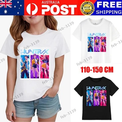 KPop Demon Hunters Kids T-Shirt Children's Shirt Cool Girls Top Tee Fans Gifts - image 1 of 4
