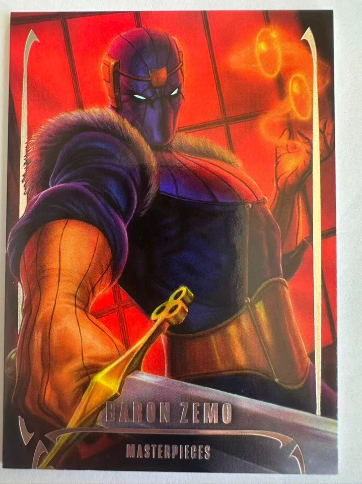 2024 UD Marvel Masterpieces Presents Nahuel  Grego BARON ZEMO 0659/1499 - Image 1 of 1