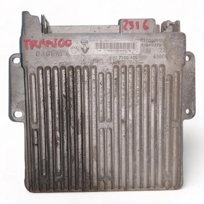 CENTRALINA MOTORE PER RENAULT Twingo I serie 7700108493 Benzina 1239 (93>98) - Immagine 1 di 2