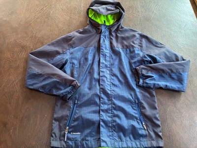 Cortavientos Forrado Con Capucha Cremallera Completa Azul Oscuro Talla L 12-14 C9 CHAMPION Foto 1 de 4