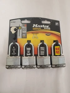 Master Lock Lucchetto Resistente con Chiave, 1-3/4 in. Largo, 1-1/2 pollice Grillo - Foto 1 di 4