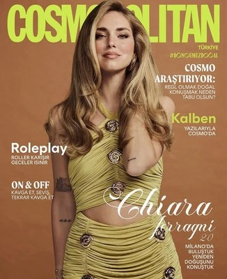 cosmopolitan 8 June 2025 Chiara Ferragni - Mark Eydelshteyn - Ece Melike Candan - Image 1 of 4