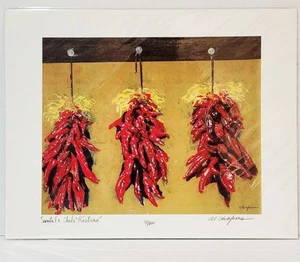 Al Chapman signiert - SANTA FE CHILE RISTRAS - Fine Art Print 11/200 14"×11" - Bild 1 von 6