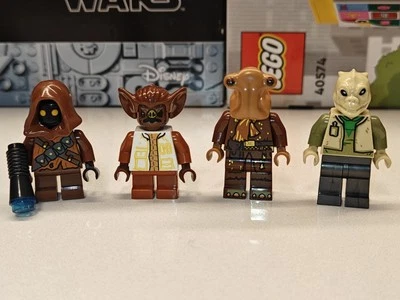 NUEVO Juego de minifiguras Lego personalizadas Star Wars Jawa Kabe Momaw Nadon Hrchek Kal Fas Foto 1 de 2