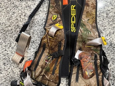 TREE SPIDER SPEED HARNESS - DEER TREESTAND SAFETY HARNESS NEW!  ($0.01 bid sta) - Image 1 of 4