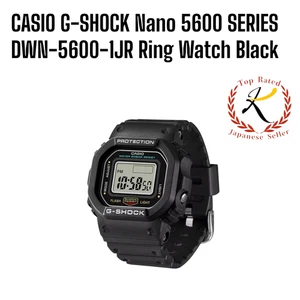 【US/DDP】 CASIO G-SHOCK Nano DWN-5600-1JR Ring Watch Black 5600 SERIES Unisex F/J - Picture 1 of 20