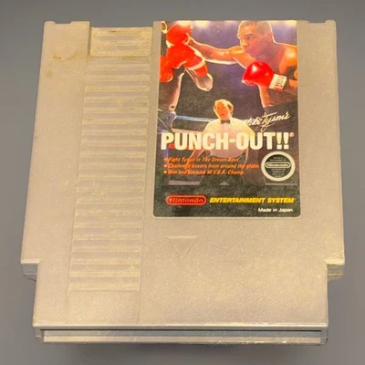 Mike Tyson's Punch-Out Nintendo NES Cartridge Only Cleaned Tested - Image 1 of 3