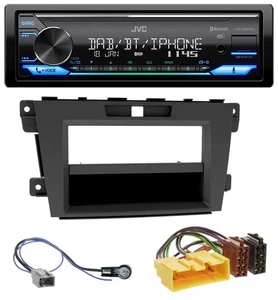 JVC Bluetooth DAB USB MP3 Autoradio für Mazda CX-7 (2009-2013) - Bild 1 von 9