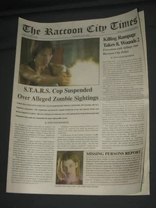 Resident Evil Apocalypse Promo Zeitung 2004 Extrem Selten Sammlerstück - Bild 1 von 5